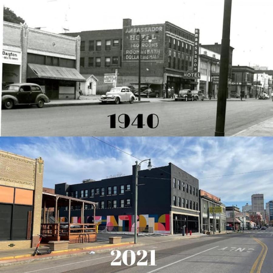 Historic South Main Gem Memphis Exterior foto